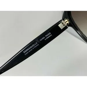 VINTAGE EK EMMANUELLE KHANH 8080 16  EML Snakeskin Pieces Black Frame Scratched Vintage emmanuelle khanh 8080 - Gem main image 4